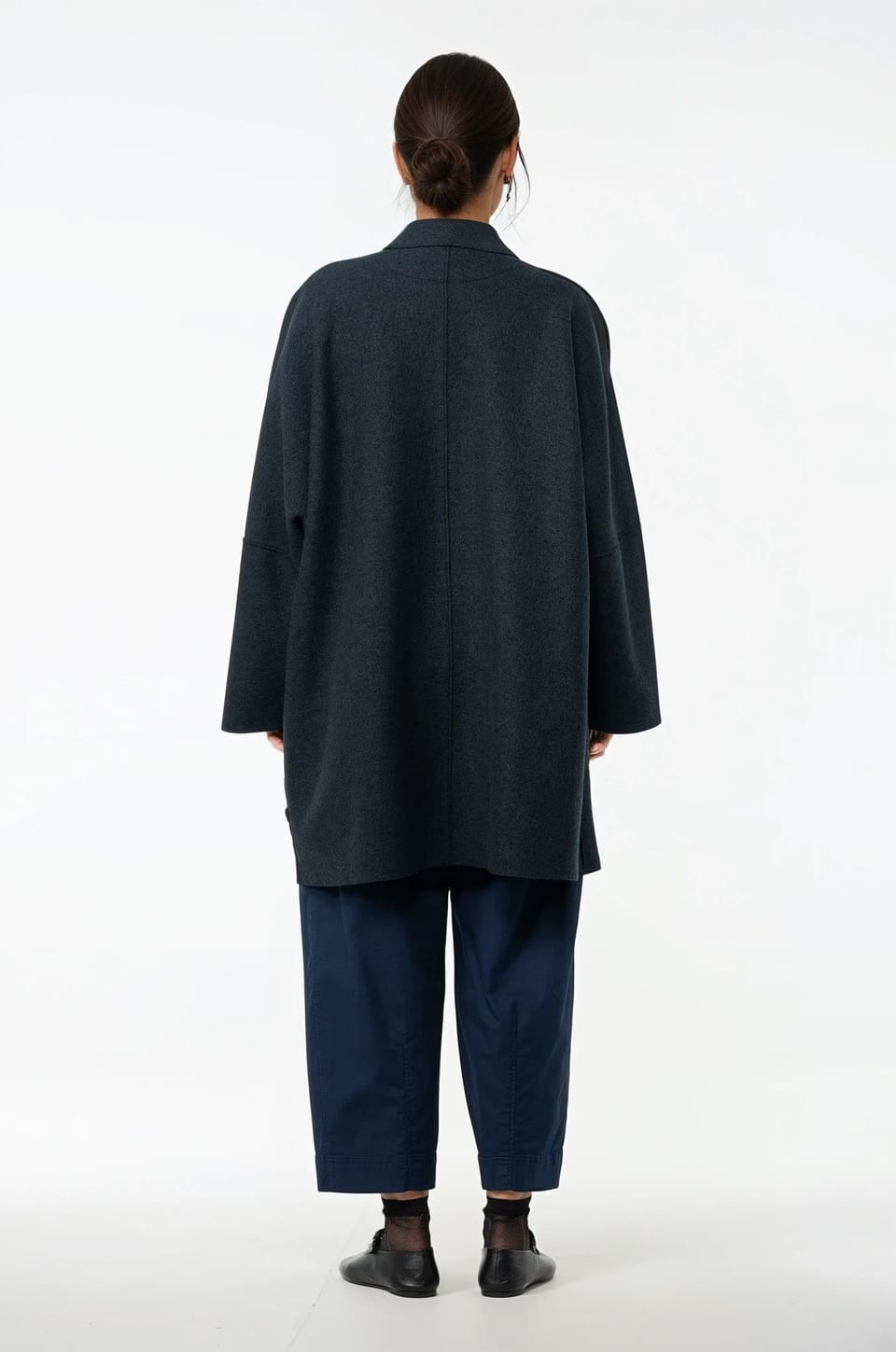 Outdoor jacket 502 - Premium OSKA boiled wool - 490NAVY - 10250710045