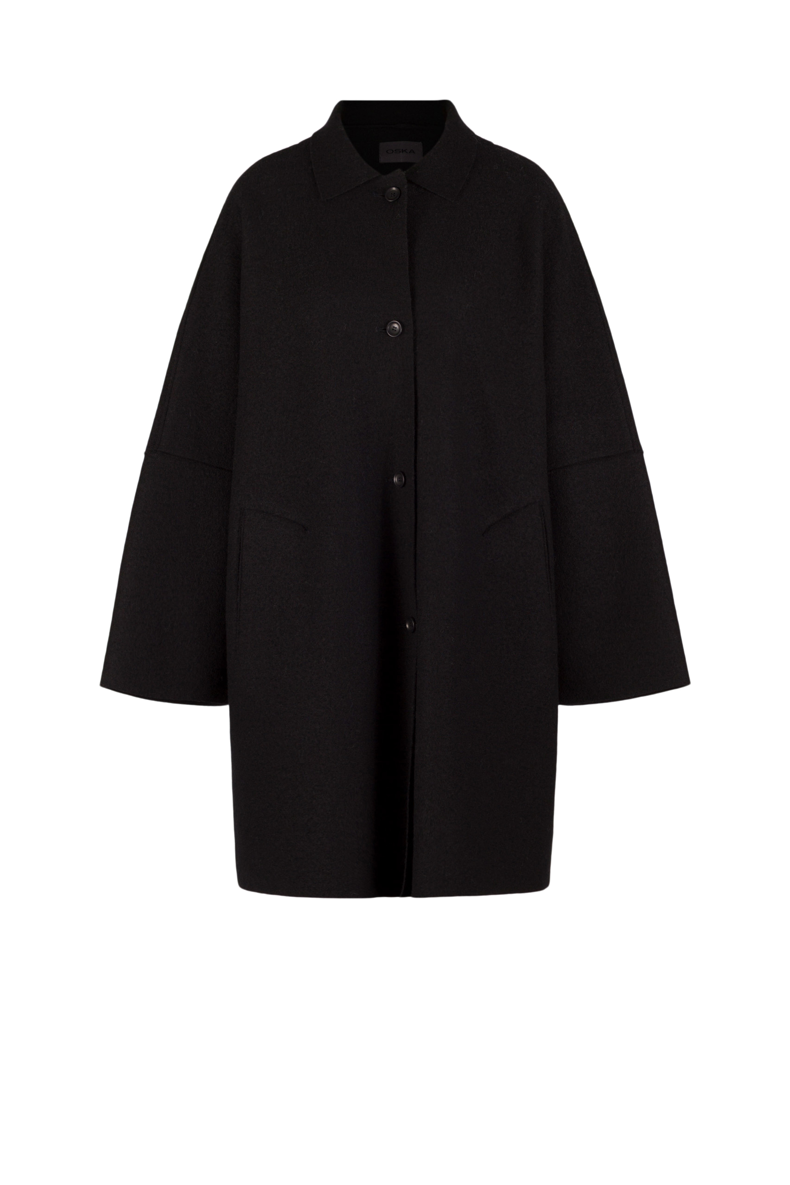 Outdoor jacket 502 Grey Premium OSKA boiled wool