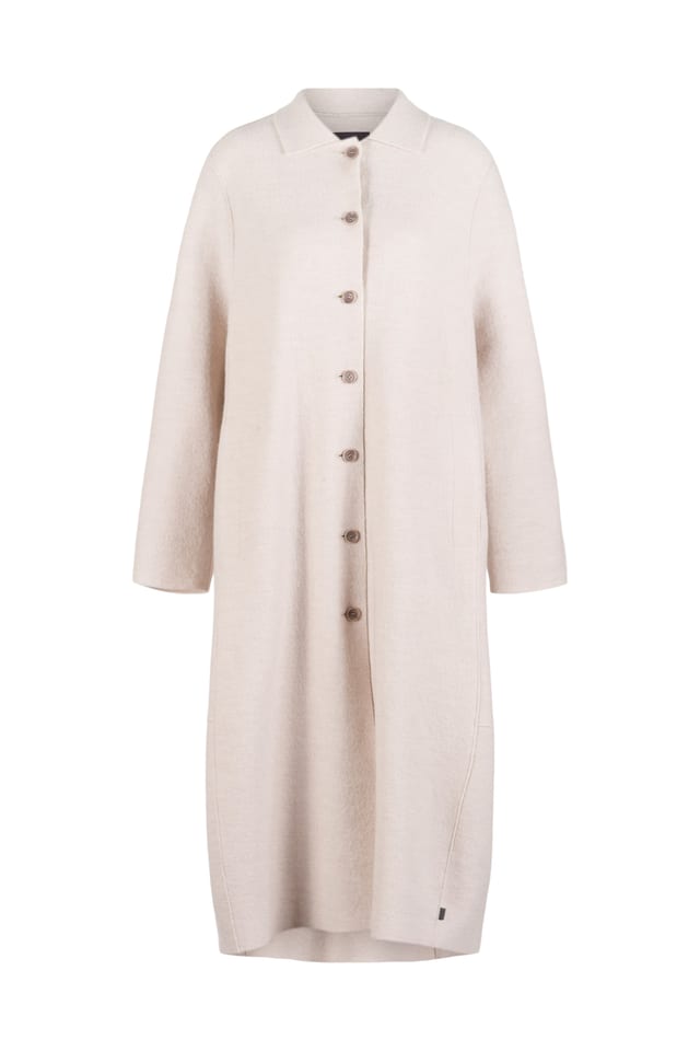 Coat 503 - Premium OSKA boiled wool - 120ECRU - 10250710046
