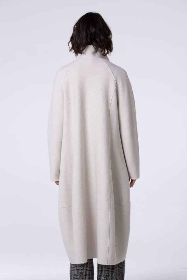 Coat 503 - Premium OSKA boiled wool - 120ECRU - 10250710046