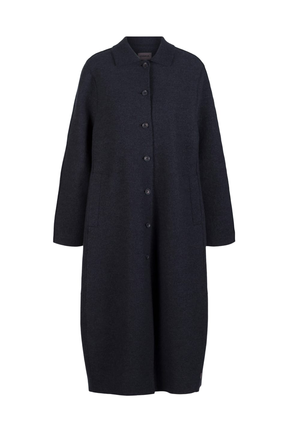 Coat 503 - Premium OSKA boiled wool - 490NAVY - 10250710046