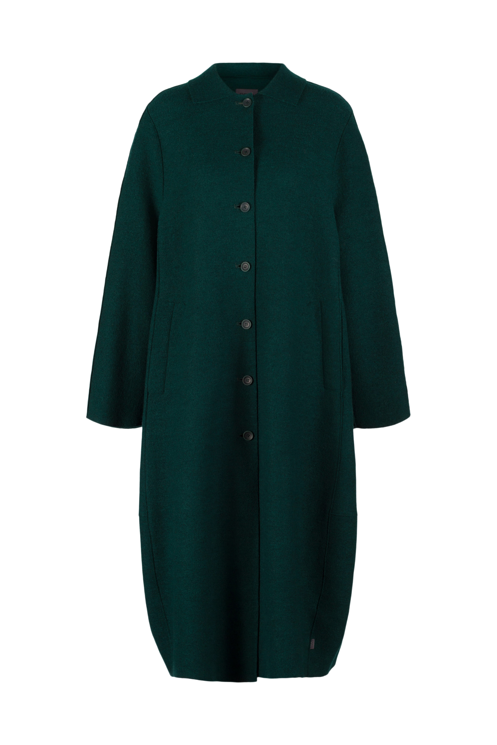 Coat 503 Green Premium OSKA boiled wool