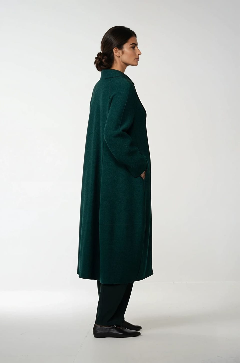Coat 503 - Premium OSKA boiled wool - 680BOTTLE - 10250710046