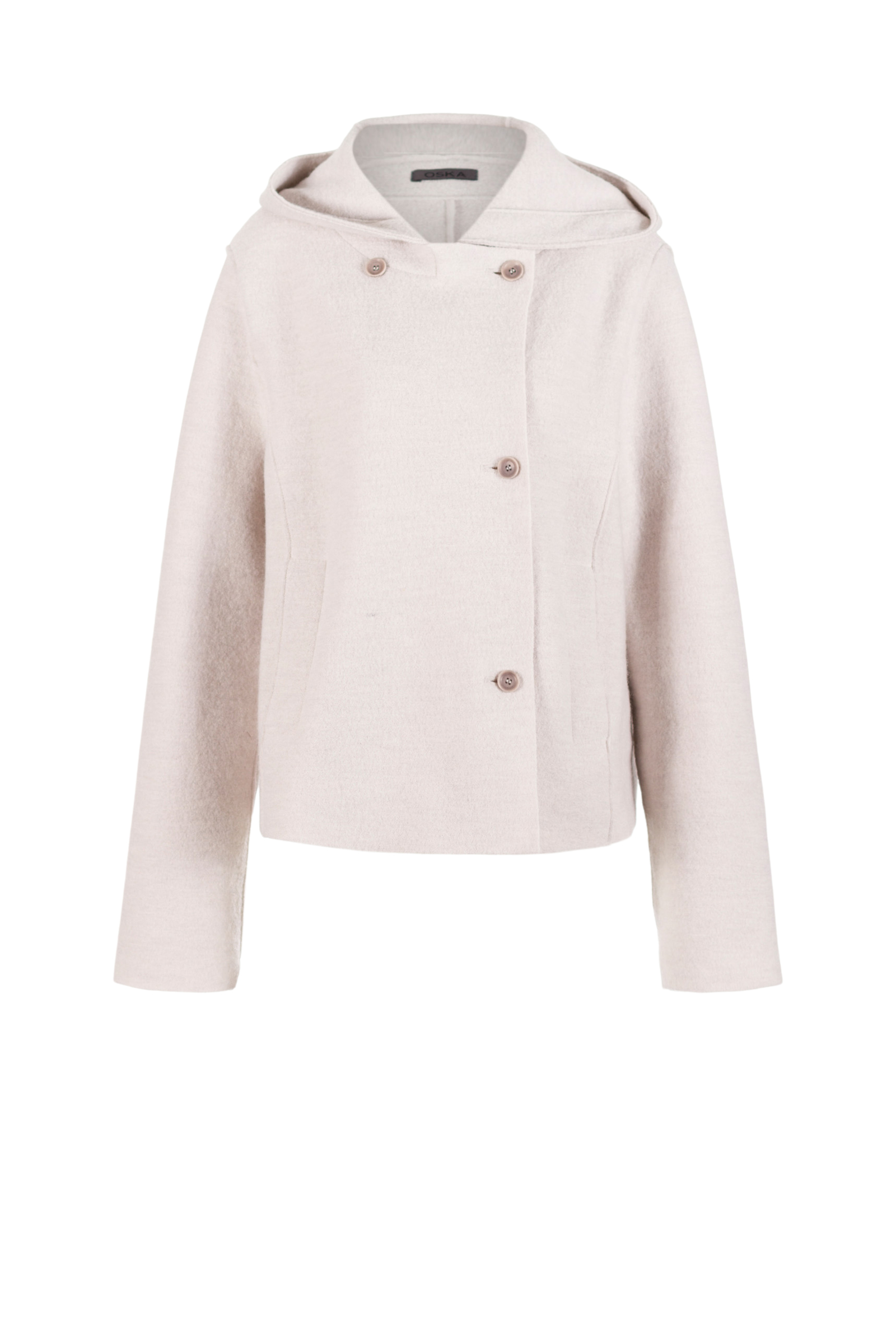 Jacket 505 Grey Premium OSKA boiled wool