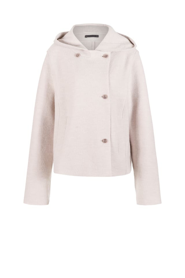 Jacket 505 - Premium OSKA boiled wool - 120ECRU - 10250710047