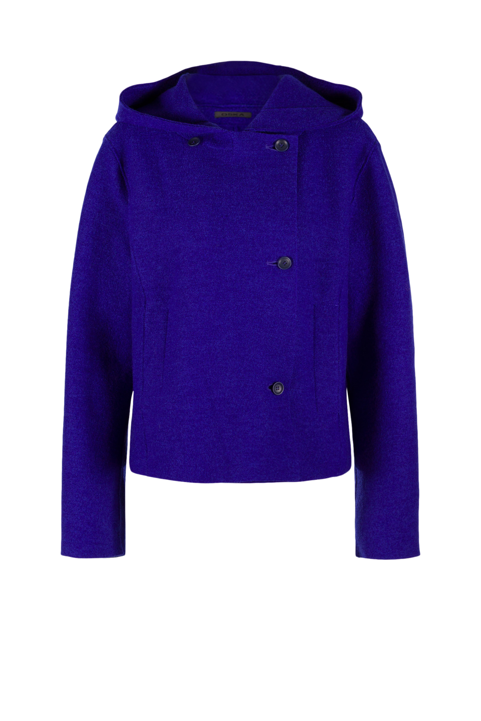 Jacket 505 Blue Premium OSKA boiled wool