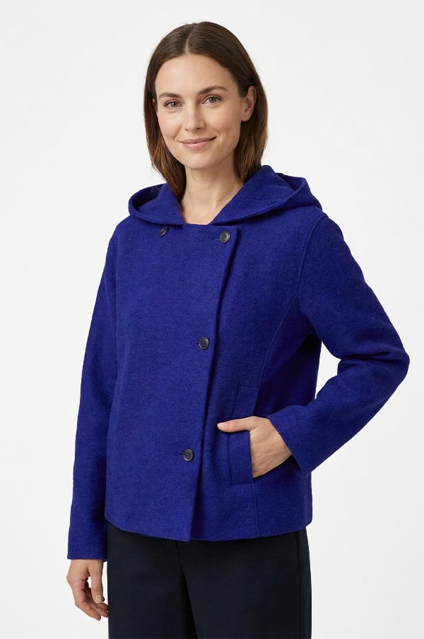 Jacket 505 - Premium OSKA boiled wool - 460CLEMATIS - 10250710047