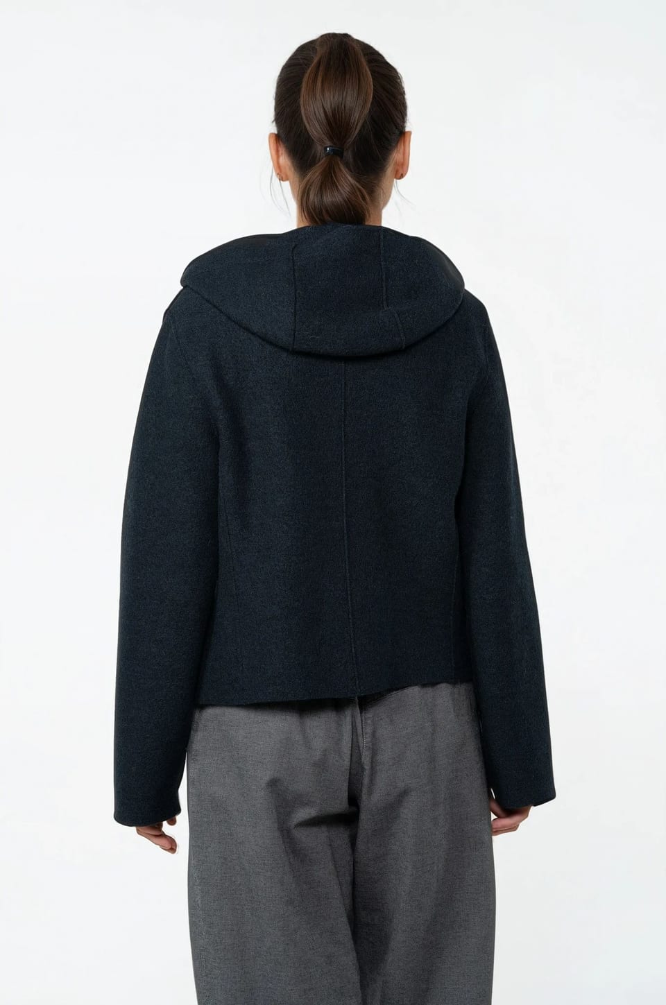 Jacket 505 - Premium OSKA boiled wool - 490NAVY - 10250710047