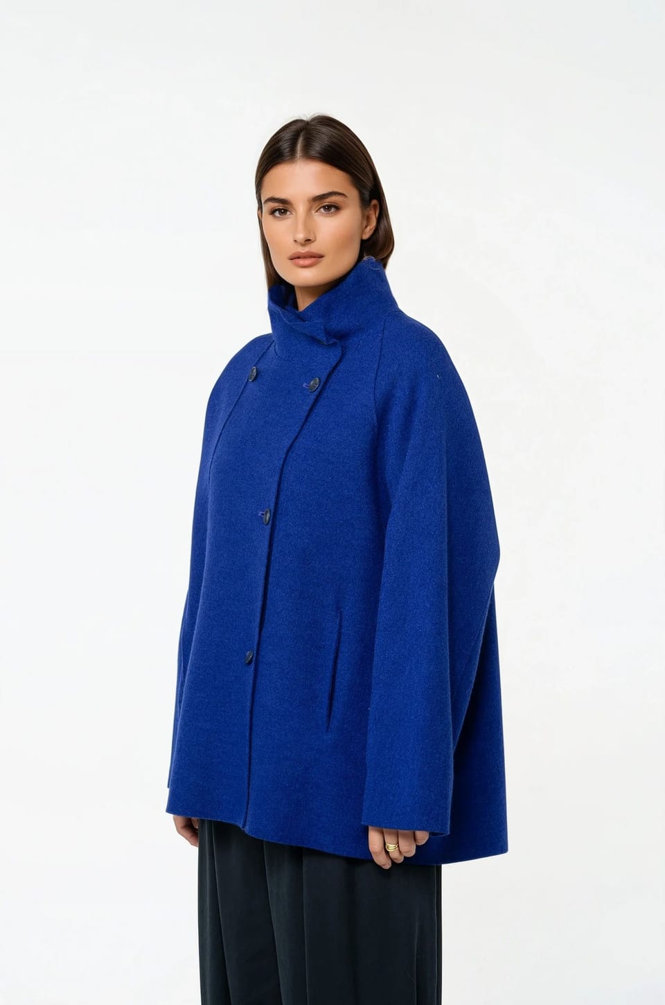 Outdoor jacket 503 - Premium OSKA boiled wool - 460CLEMATIS - 10250710048