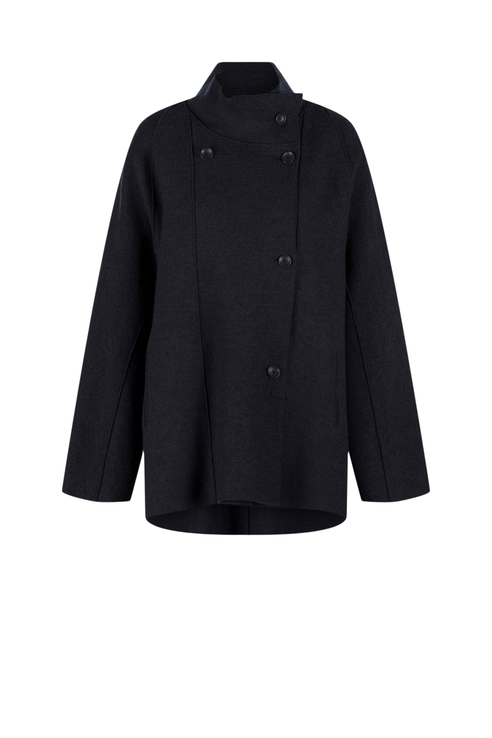 Outdoor jacket 503 Blue Premium OSKA boiled wool