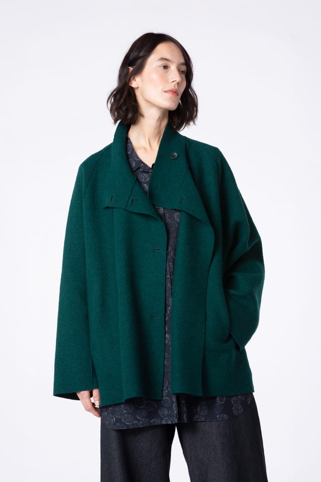 Outdoor jacket 503 - Premium OSKA boiled wool - 680BOTTLE - 10250710048
