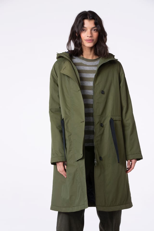 Coat 505 - Cotton and polyamide outdoor twill - 780GROVE - 10250710051