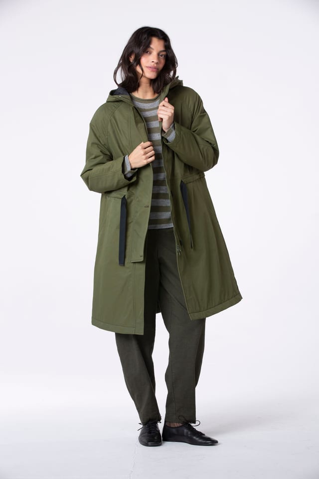 Coat 505 - Cotton and polyamide outdoor twill - 780GROVE - 10250710051