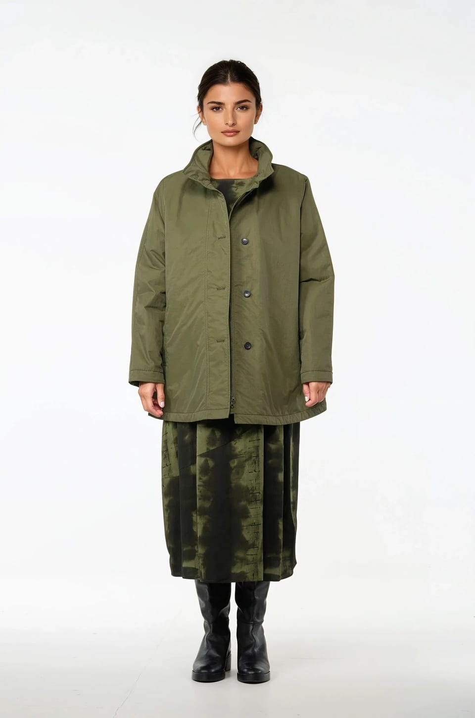 Outdoor jacket 504 - Cotton and polyamide outdoor twill - 780GROVE - 10250710052