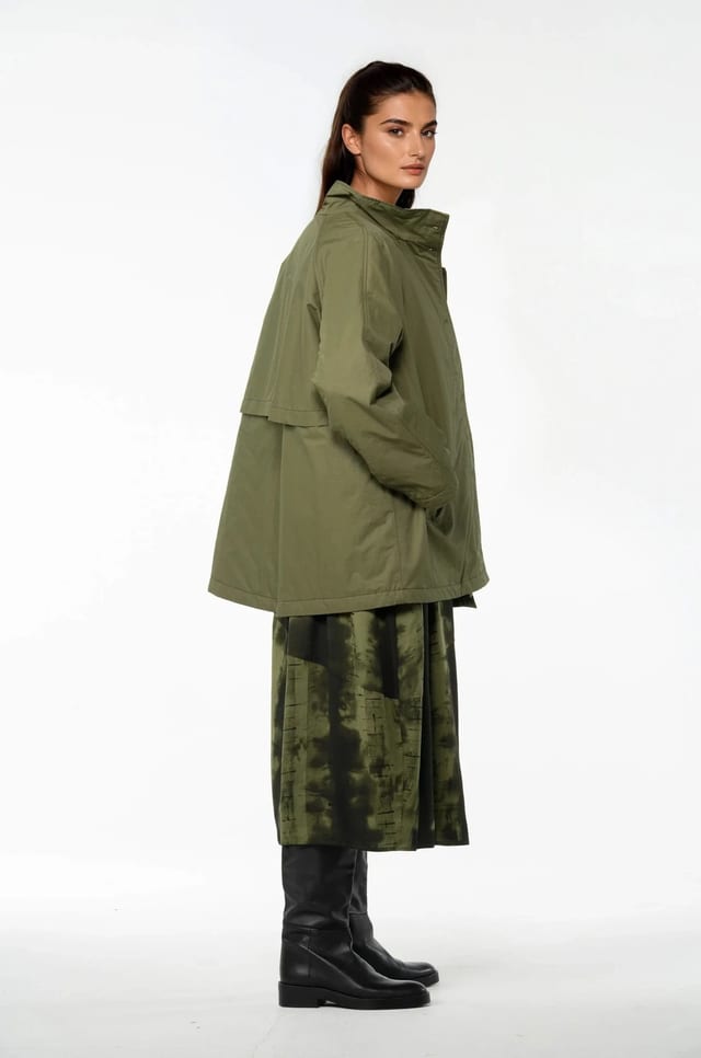 Outdoor jacket 504 - Cotton and polyamide outdoor twill - 780GROVE - 10250710052