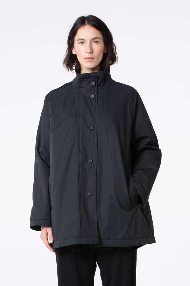 Outdoor jas 504 - Katoenmix outdoor twill - 990BLACK - 10250710052