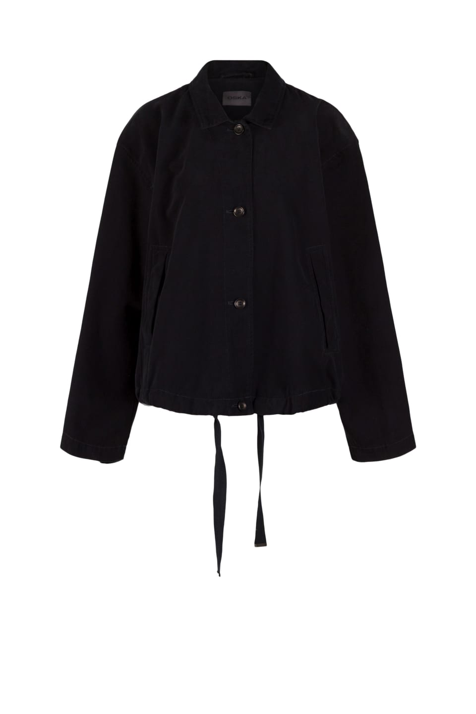 Jacket 506 wash - Outdoor cotton twill - 990BLACK - 10250710054