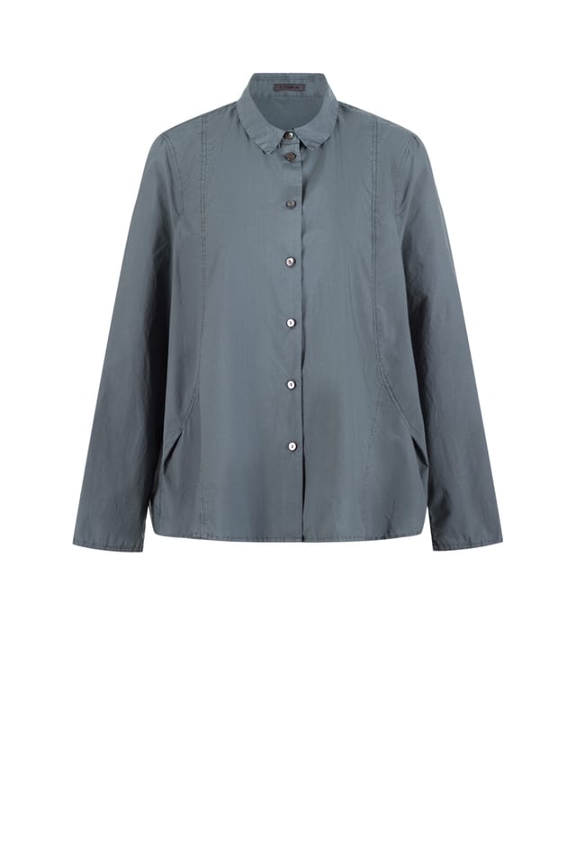 Blouse 510 - Cotton poplin - 562PACIFIC - 10250710055