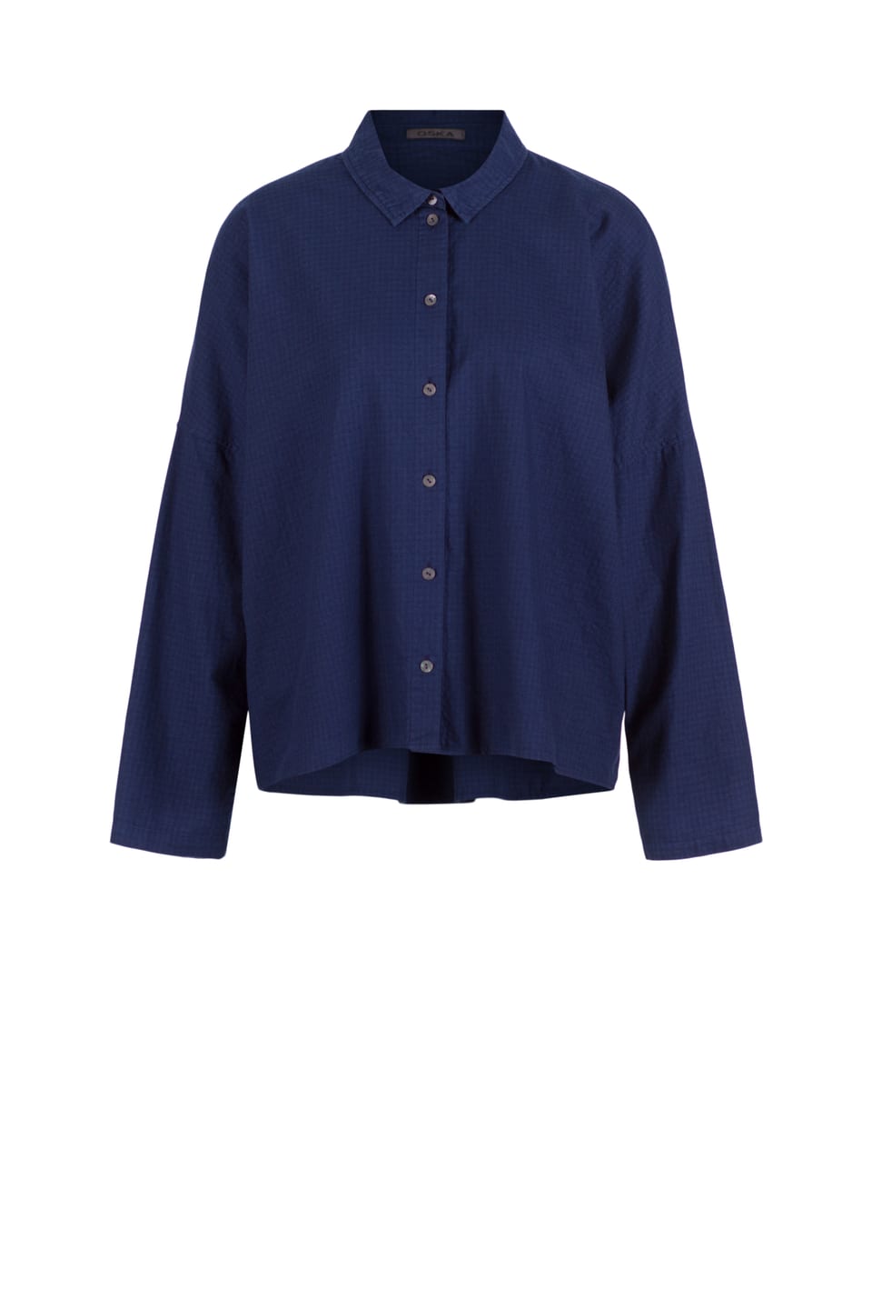 Blouse 511 - Cotton flannel - 480MIDNIGHT - 10250710056