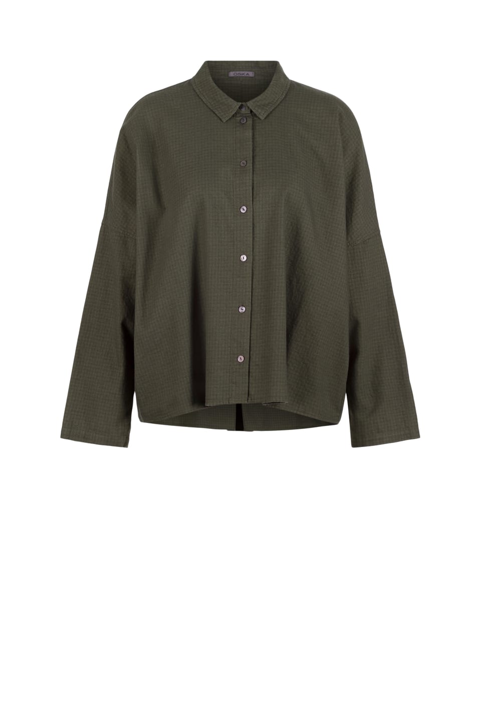 Blouse 511 - Cotton flannel - 790SPRUCE - 10250710056