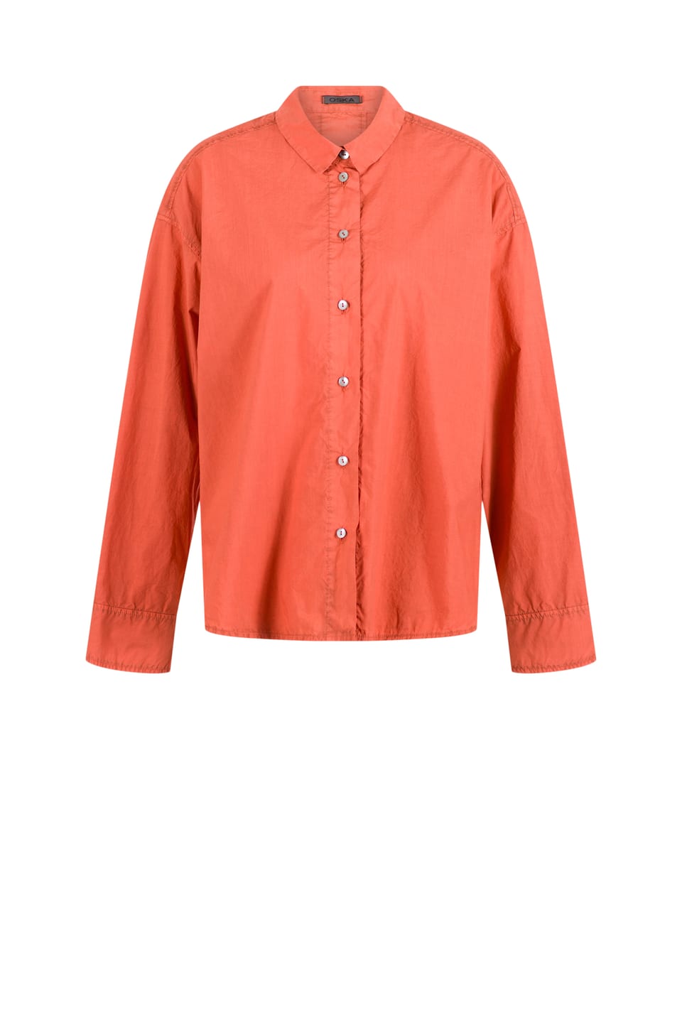 Blouse 515 - Poplin Katoen - 232ORANGE - 10250710060