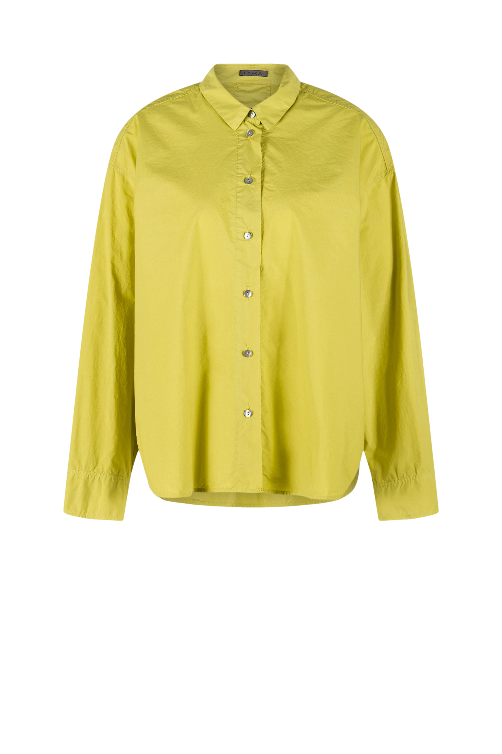 Blouse 515 Green Cotton poplin