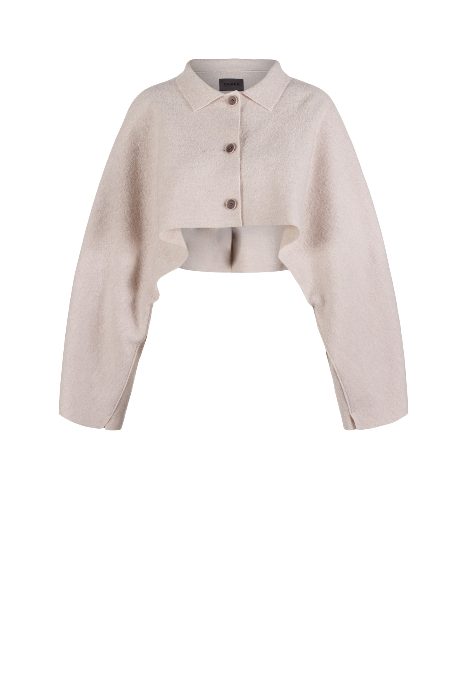 Jacket 508 Grey Premium OSKA boiled wool