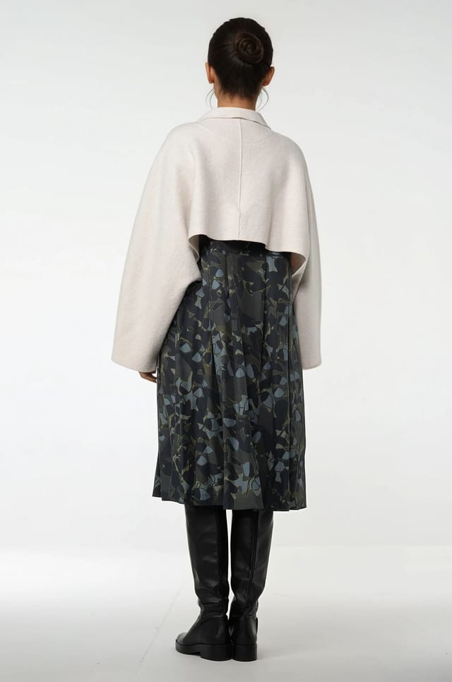 Jacket 508 - Premium OSKA boiled wool - 120ECRU - 10250710063
