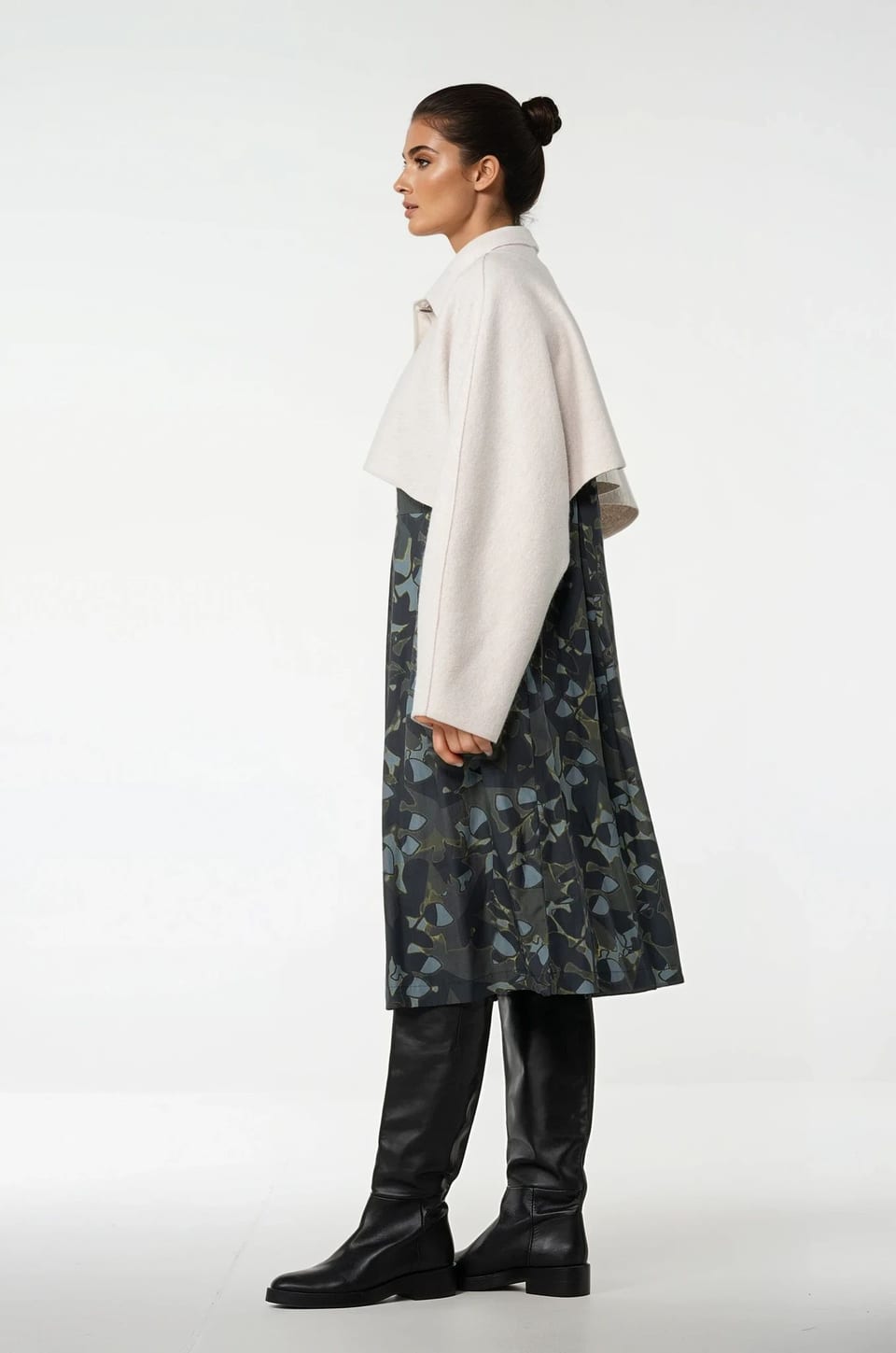 Jacket 508 - Premium OSKA boiled wool - 120ECRU - 10250710063