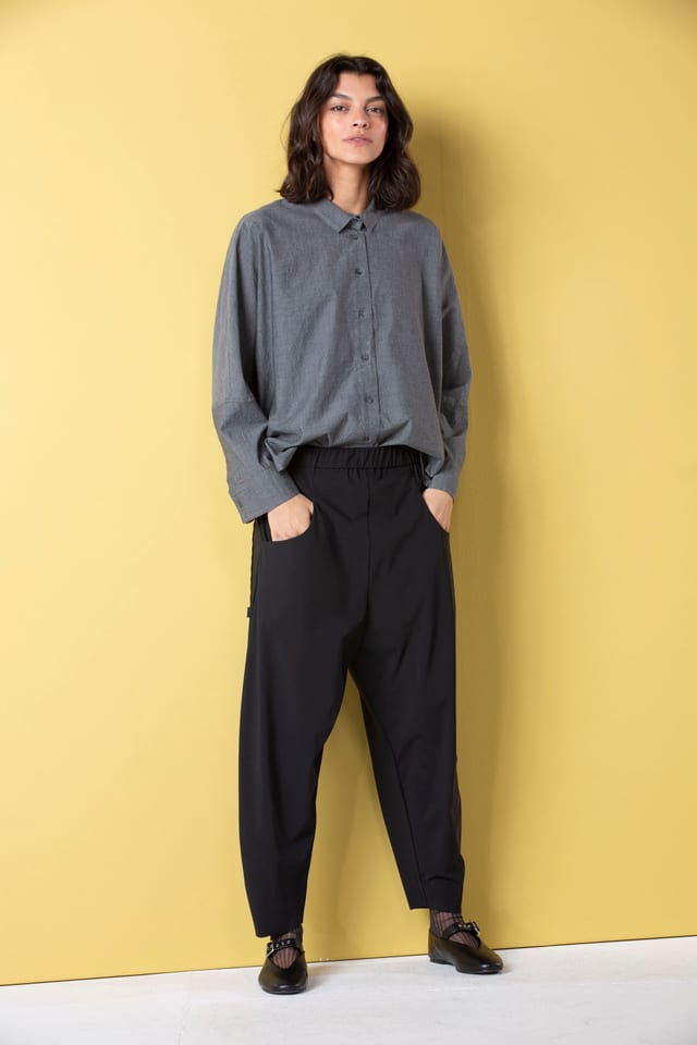Trousers 513 - Techno-stretch - 990BLACK - 10250710064