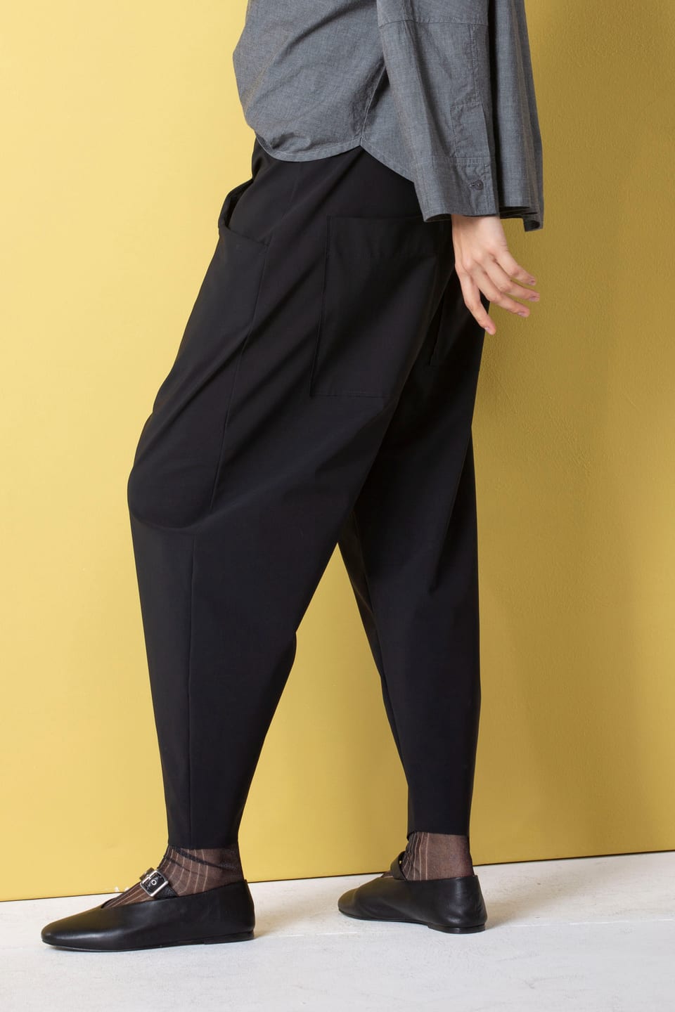 Trousers 513 - Techno-stretch - 990BLACK - 10250710064