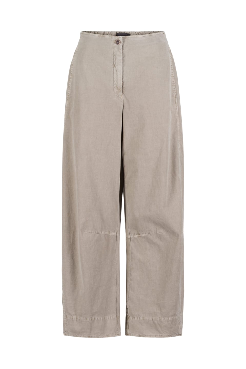 Trousers 515 - Cotton needlecord with stretch - 122ECRU - 10250710067