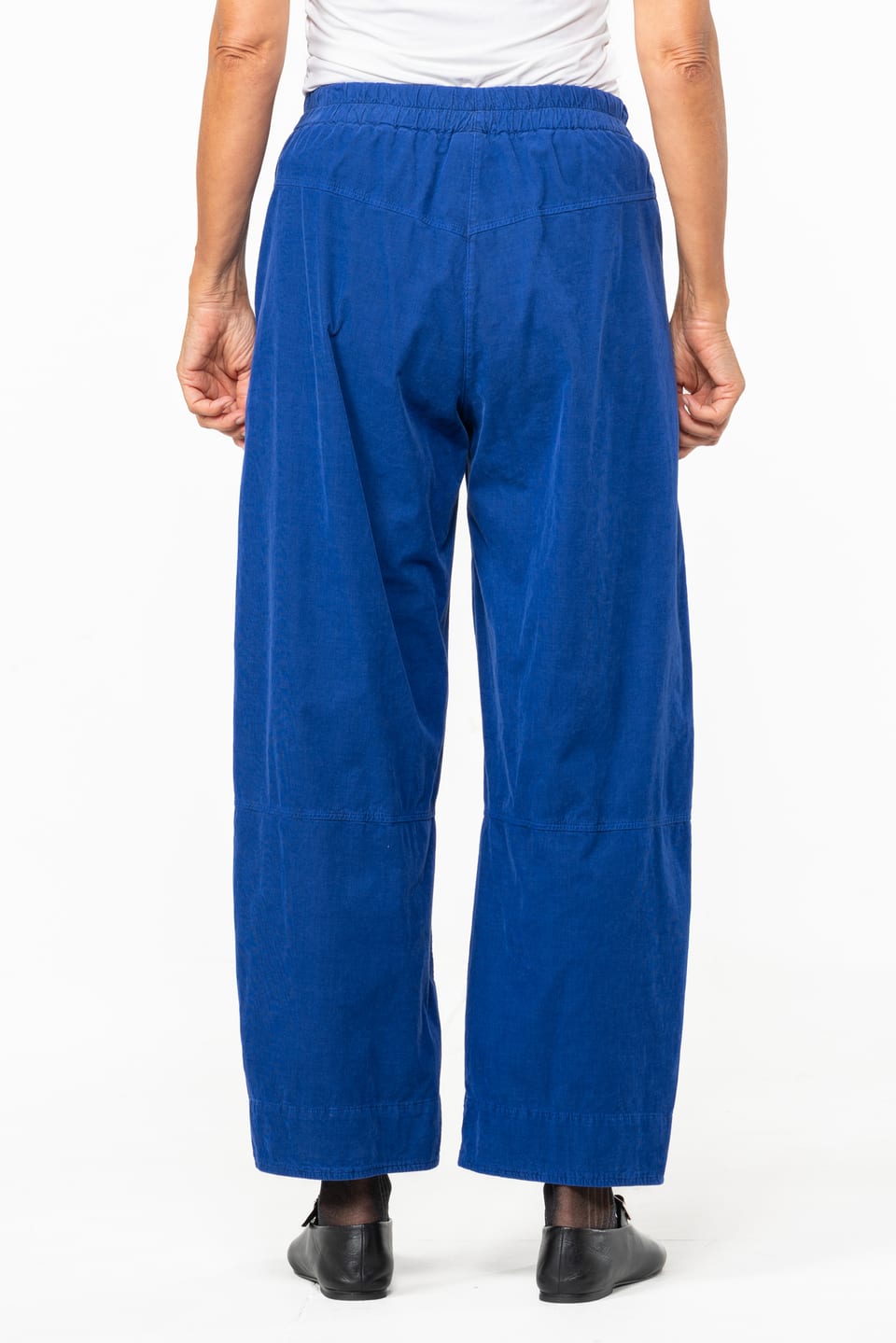 Trousers 515 - Cotton needlecord with stretch - 462CLEMATIS - 10250710067