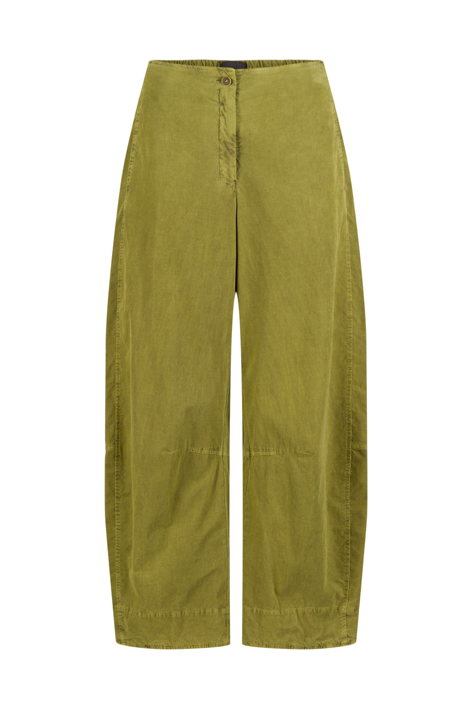 Trousers 515 Green Cotton needlecord with stretch