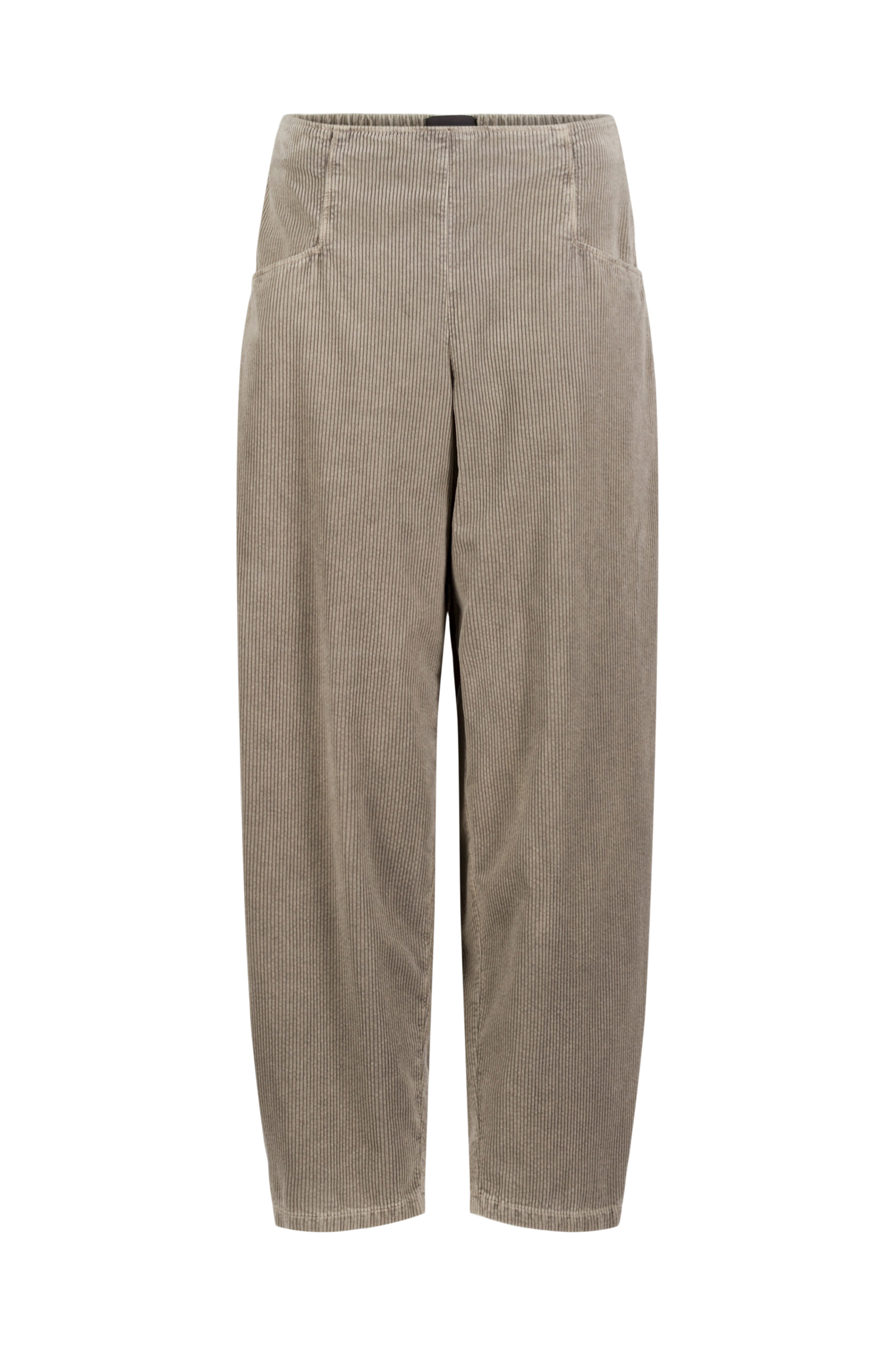 Trousers 516 Grey Pure cotton corduroy