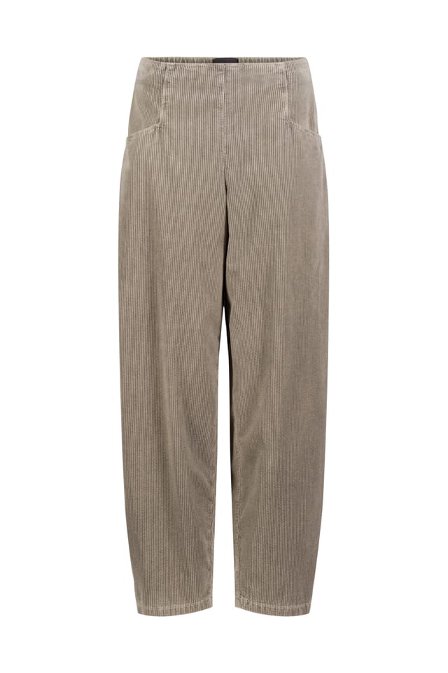 Trousers 516 - Pure cotton corduroy - 122ECRU - 10250710068