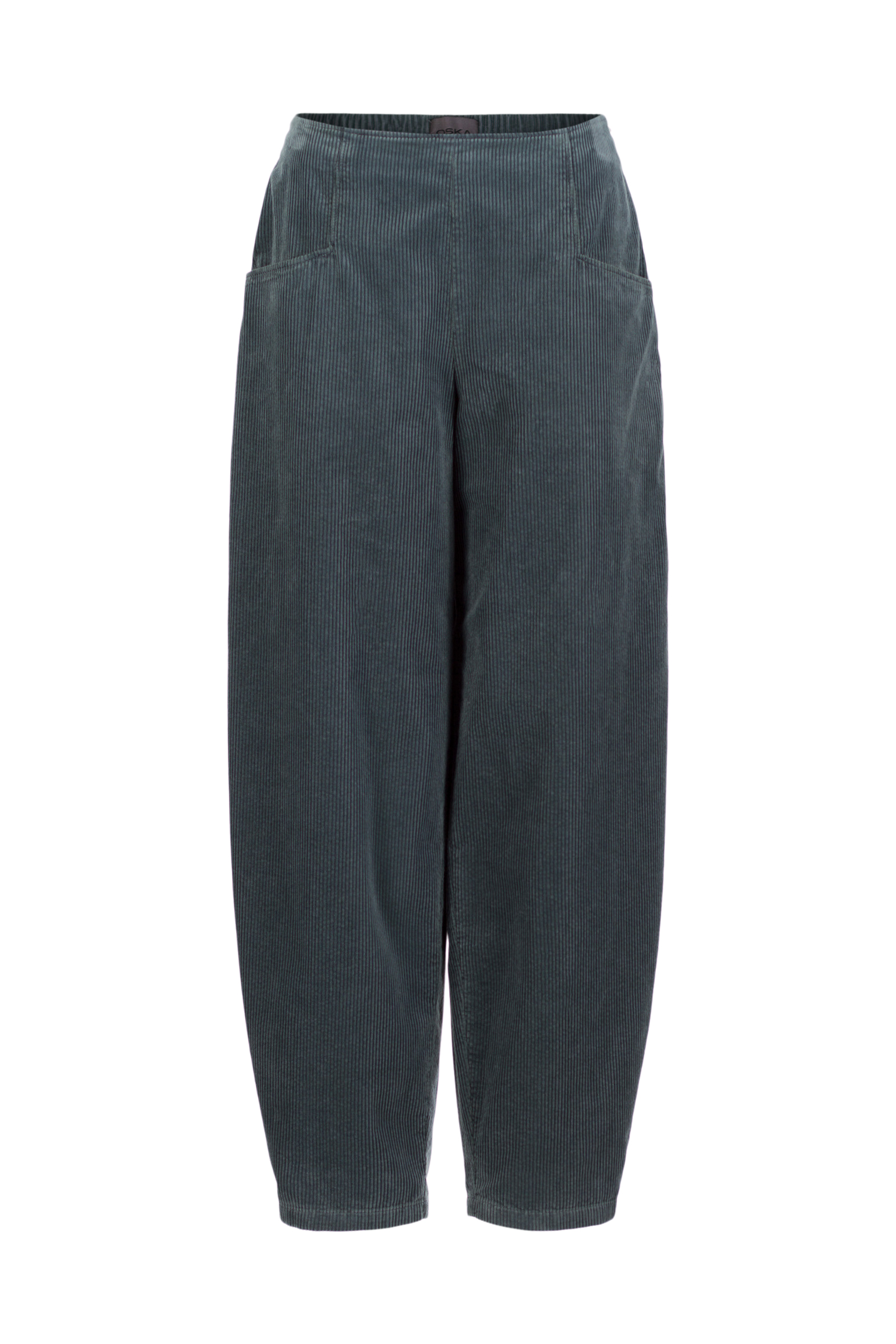 Trousers 516 Blue Pure cotton corduroy