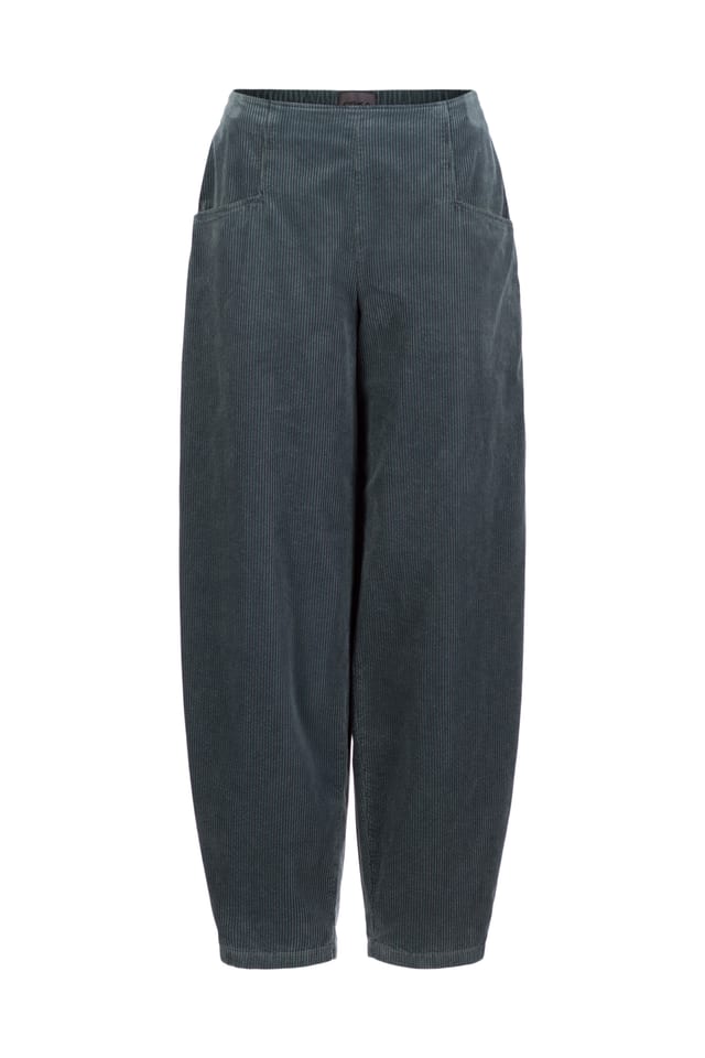 Trousers 516 - Pure cotton corduroy - 562PACIFIC - 10250710068