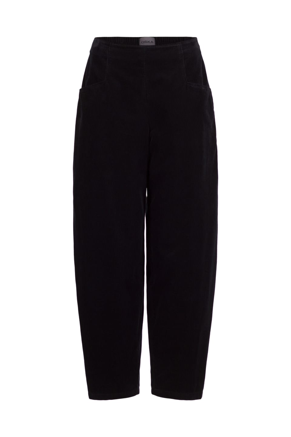 Trousers 516 - Pure cotton corduroy - 990BLACK - 10250710068