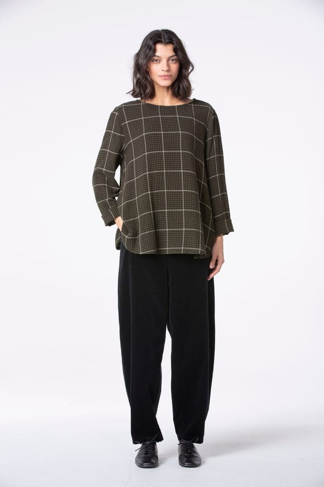 Kalhoty 516 - Pure cotton corduroy - 990BLACK - 10250710068