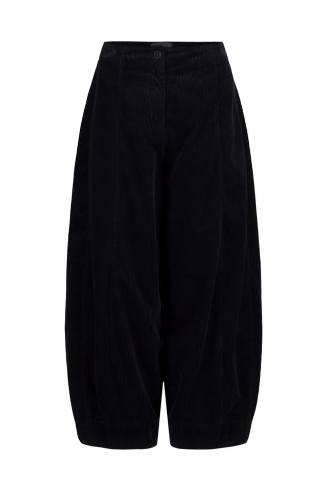 Trousers 517 - Pure cotton corduroy - 490NAVY - 10250710069