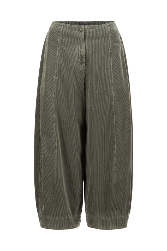 Trousers 517 - Pure cotton corduroy - 642THISTLE - 10250710069