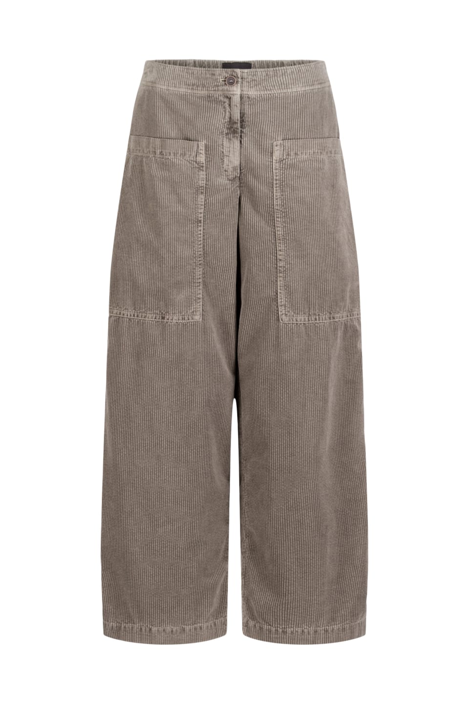 Trousers 518 - Pure cotton corduroy - 122ECRU - 10250710070
