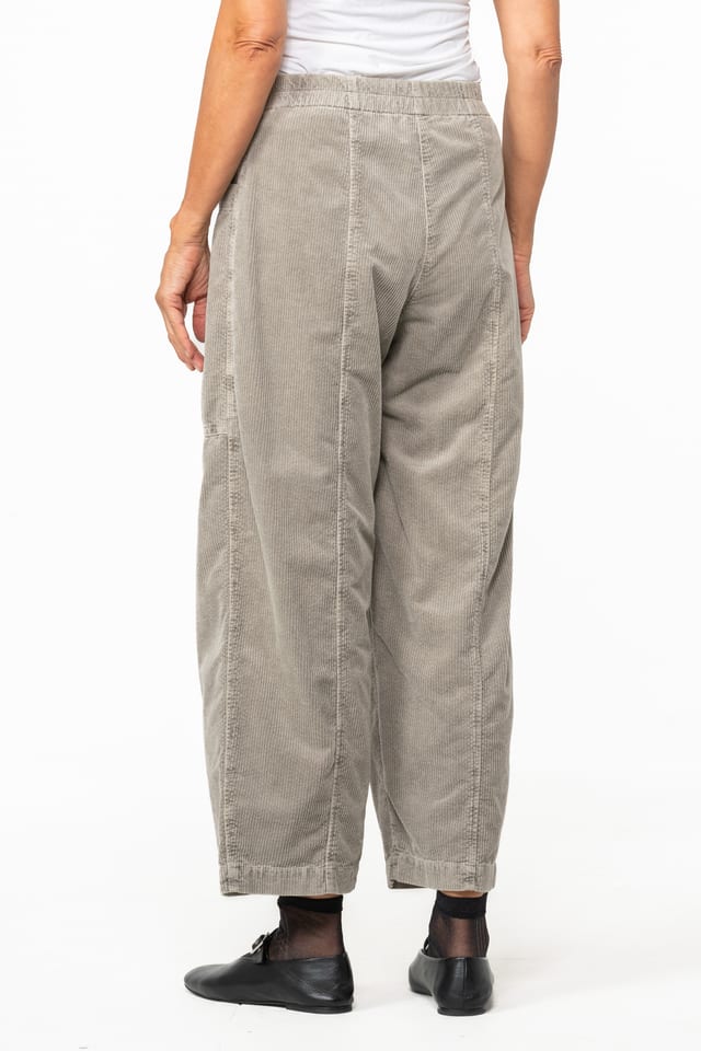 Trousers 518 - Pure cotton corduroy - 122ECRU - 10250710070