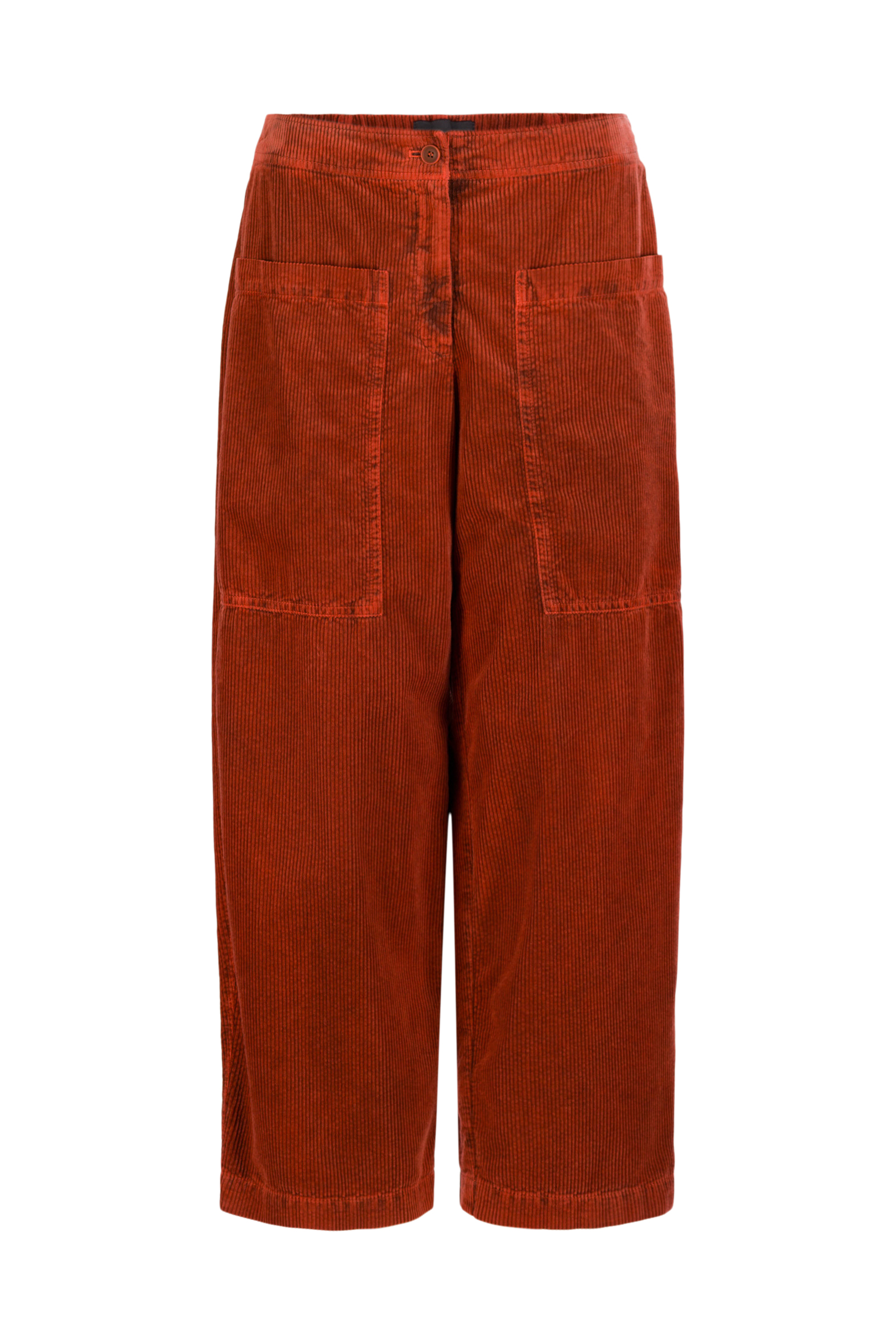 Trousers 518 Orange Pure cotton corduroy