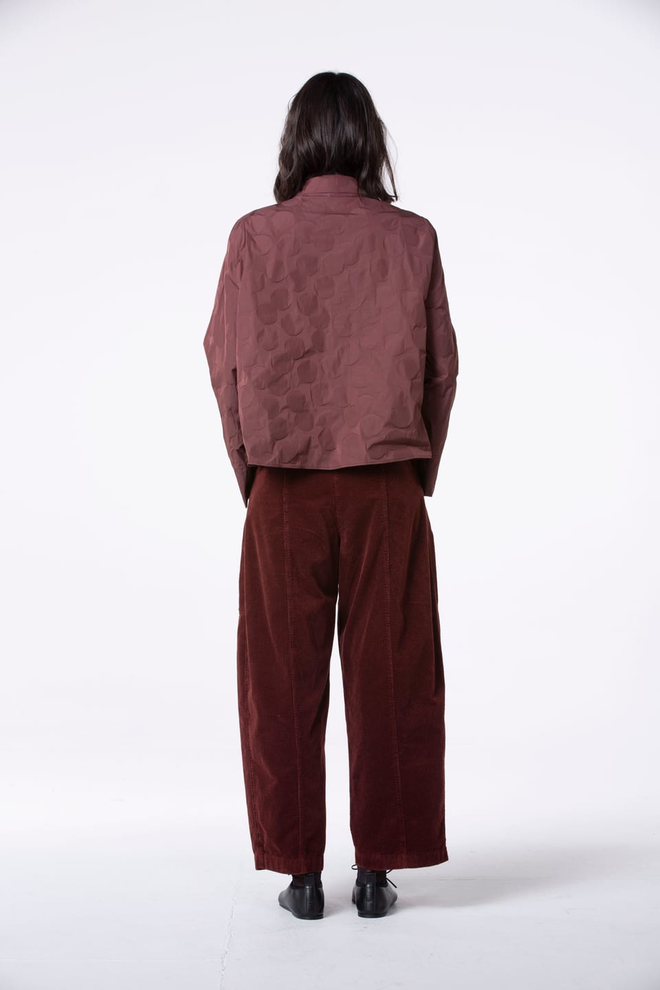 Trousers 518 - Pure cotton corduroy - 272TERRA - 10250710070