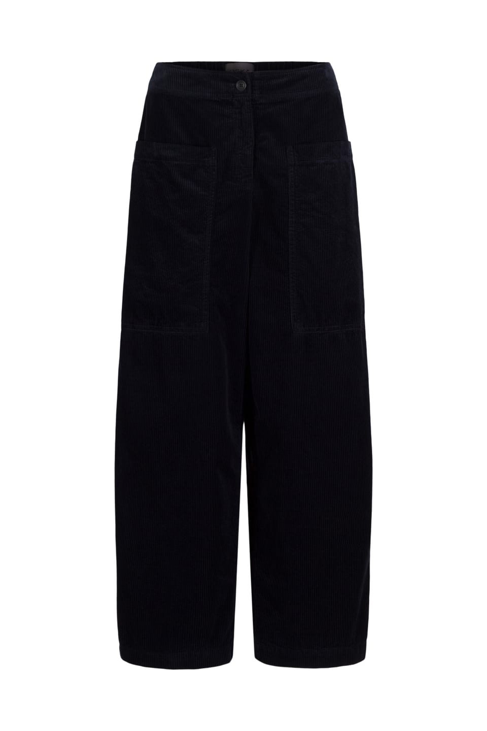 Trousers 518 - Pure cotton corduroy - 490NAVY - 10250710070