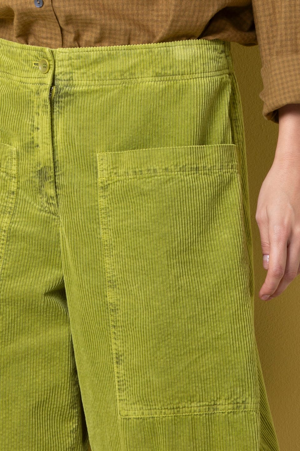 Trousers 518 - Pure cotton corduroy - 742OASIS - 10250710070