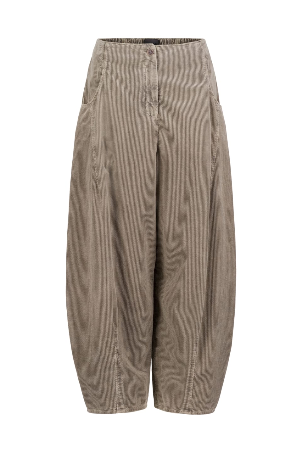 Trousers 521 - Pure cotton corduroy - 122ECRU - 10250710073
