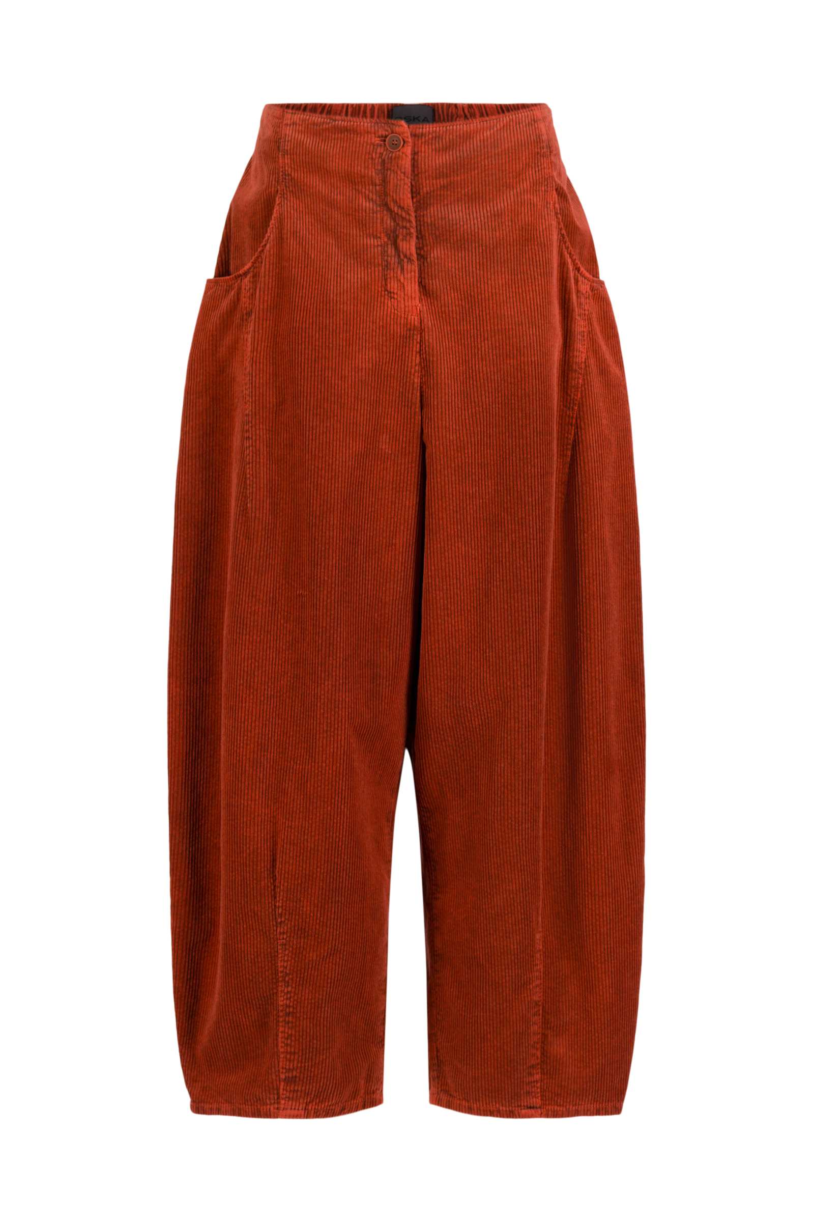 Trousers 521 Orange Pure cotton corduroy